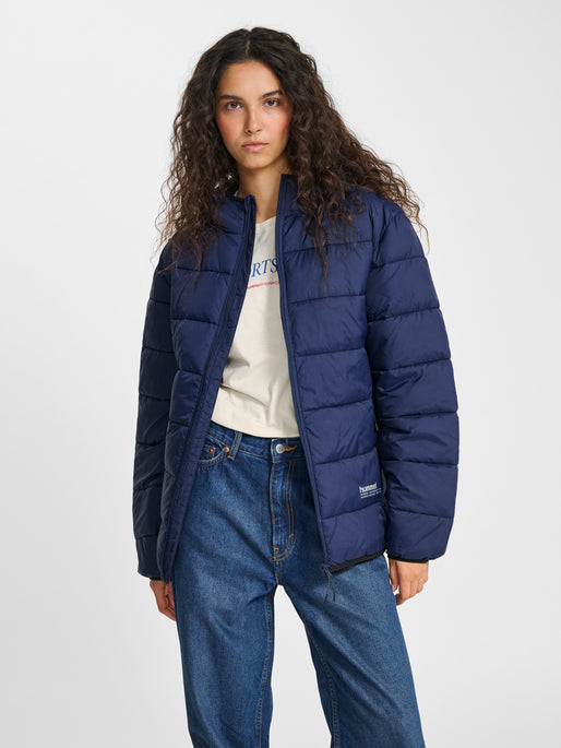 hmlLIGHTWEIGHT PUFFER JACKET NAVY