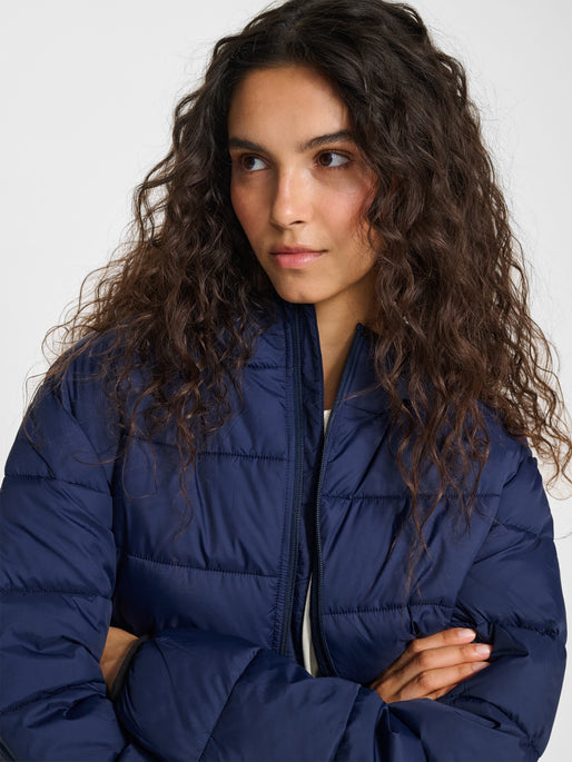 hmlLIGHTWEIGHT PUFFER JACKET NAVY