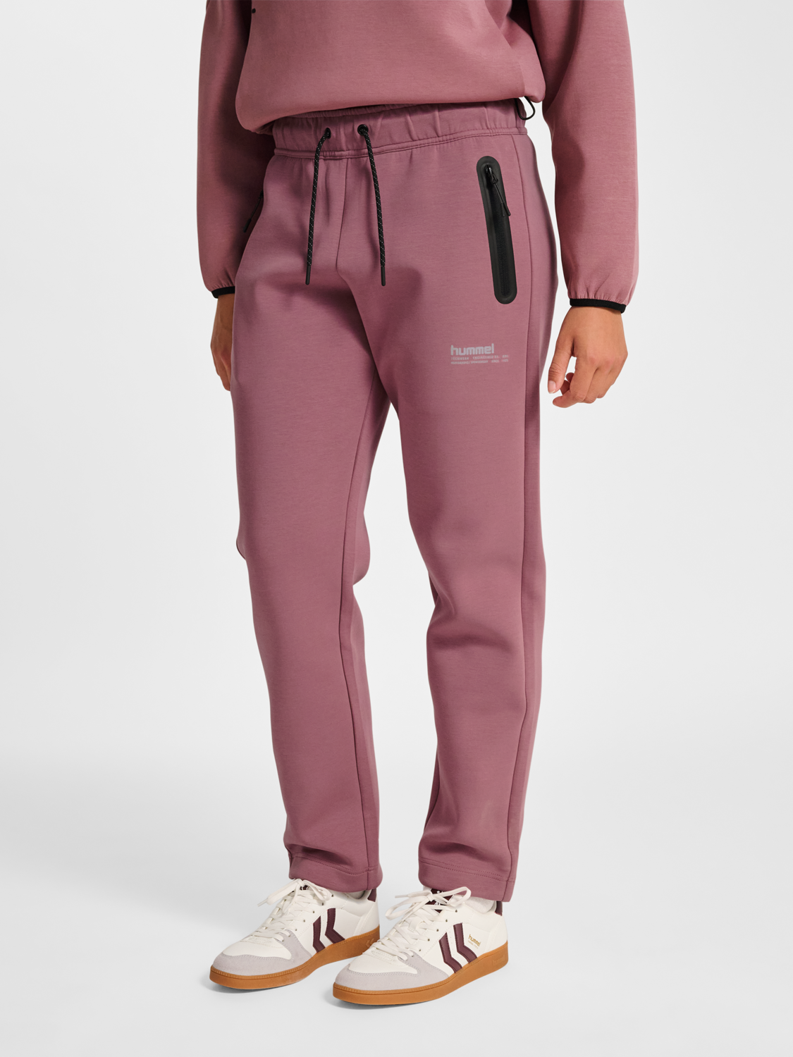 hmlTECH FLEECE W PANTS MAUVE
