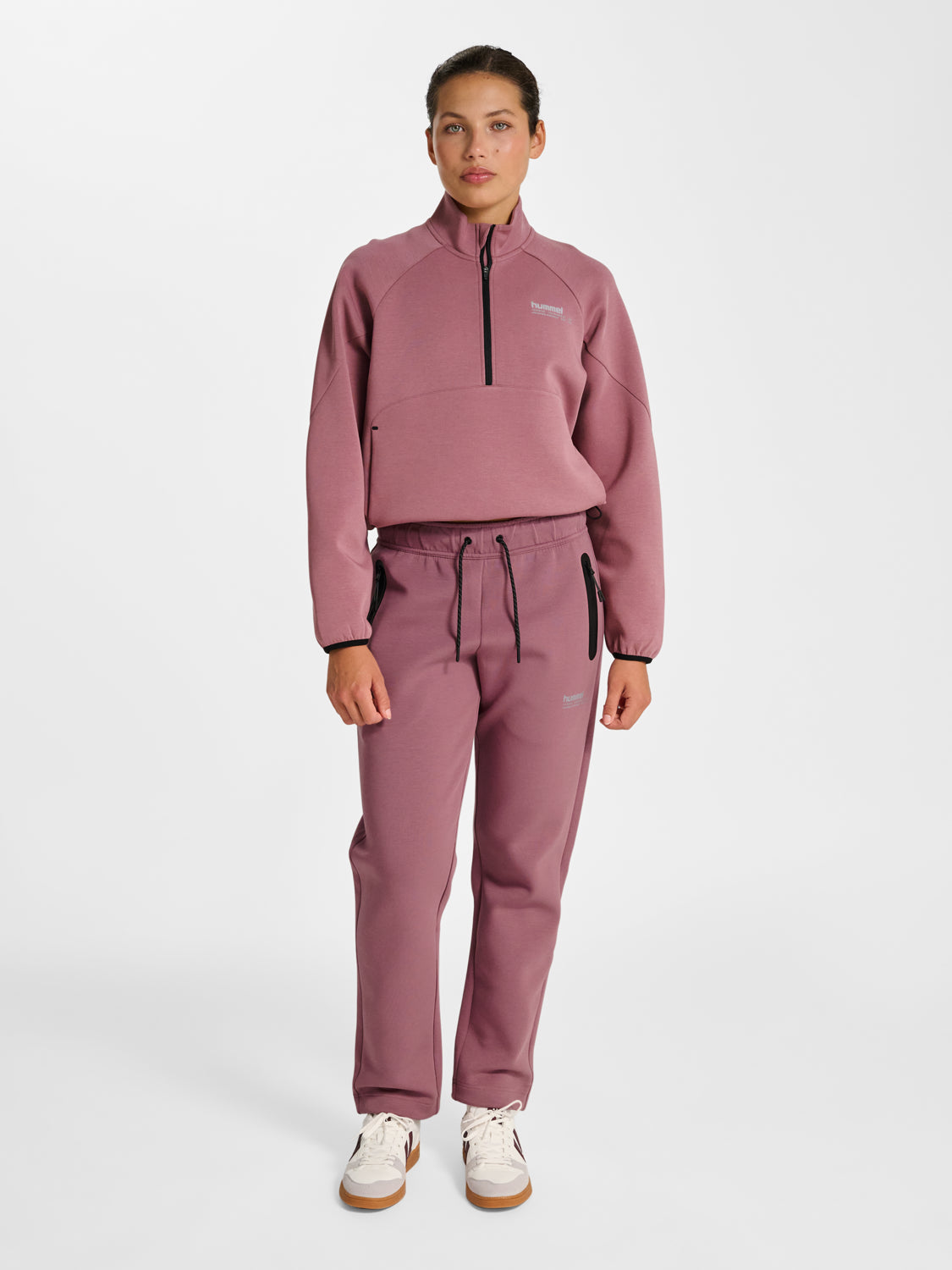 hmlTECH FLEECE W PANTS MAUVE