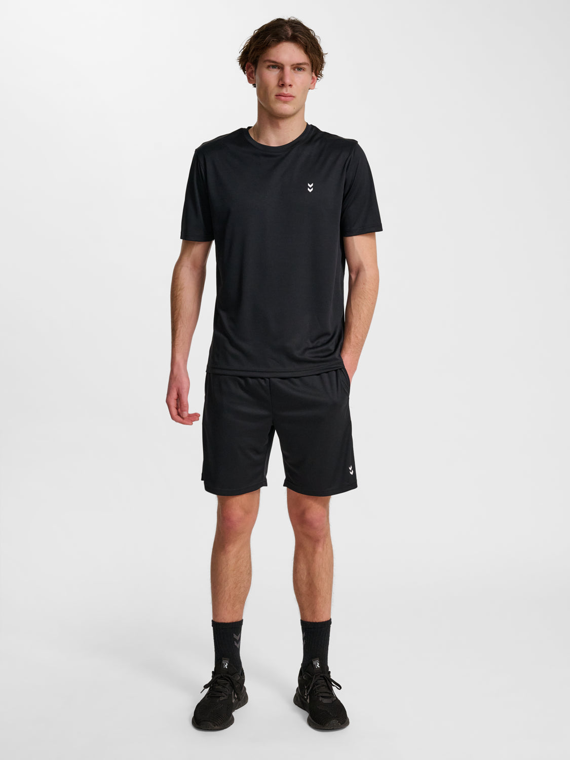 hmlPULSE TRAINING SHORTS BLACK