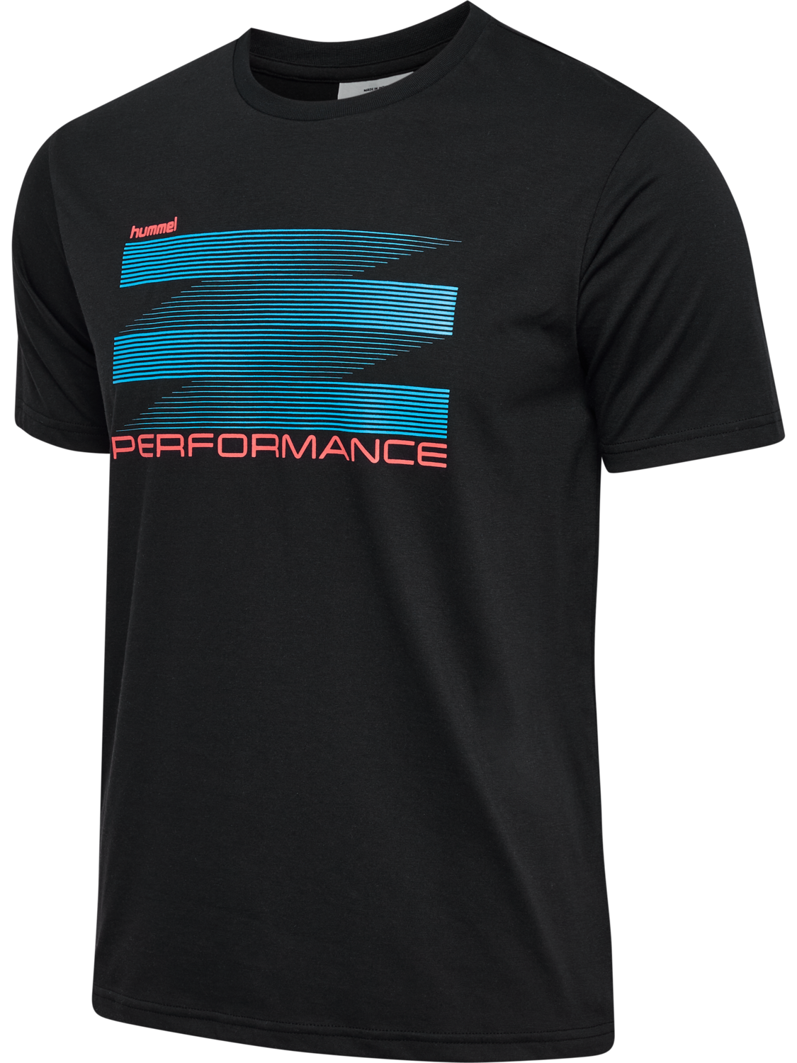 hmlPULSE GRAPHIC T-SHIRT S/S BLACK