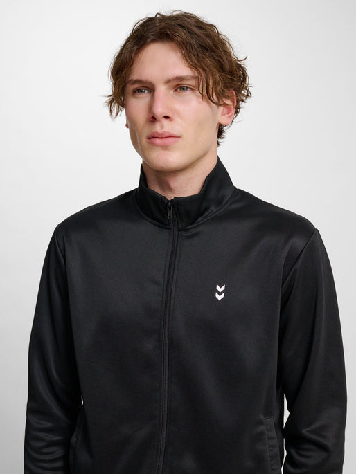 hmlPULSE TRACK JACKET BLACK