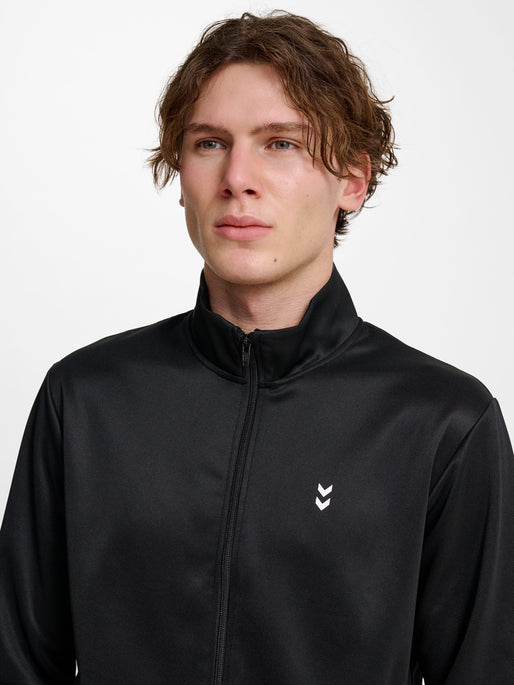 hmlPULSE TRACK JACKET BLACK