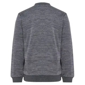 hmlJR WOOL ZIP JACKET BEE DARK GREY